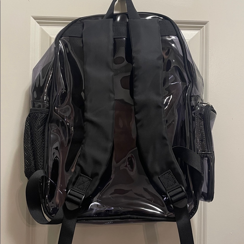 Black Transparent Backpack - image 3